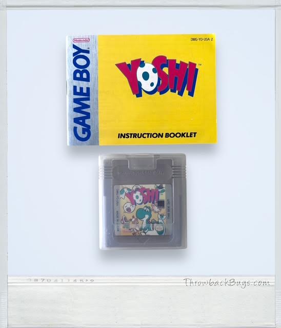 1992 – Yoshi (Nintendo Game Boy) Game Cartridge - Video Games - ThrowbackBuys - ThrowbackBuys