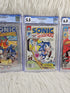 1993 - Archie Comics: Sonic the Hedgehog 0, 1, and 25 CGC Grading - Comics - ThrowbackBuys - The Thrifty Gypsyy Shop