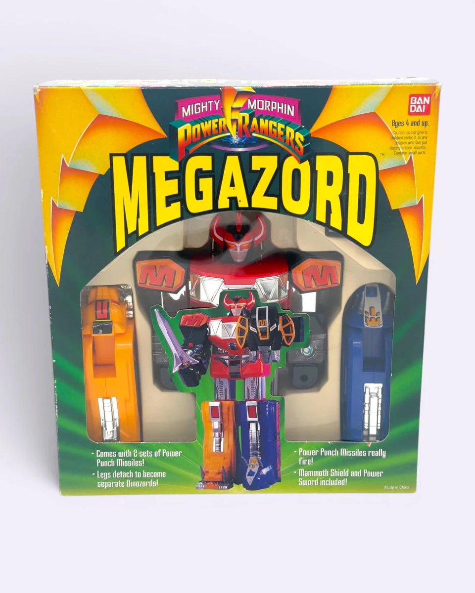 1993 - Bandai: Mighty Morphin Power Rangers Megazord CIB - RARE - Action Figures & Collectibles - ThrowbackBuys -Only90sKidsKnow