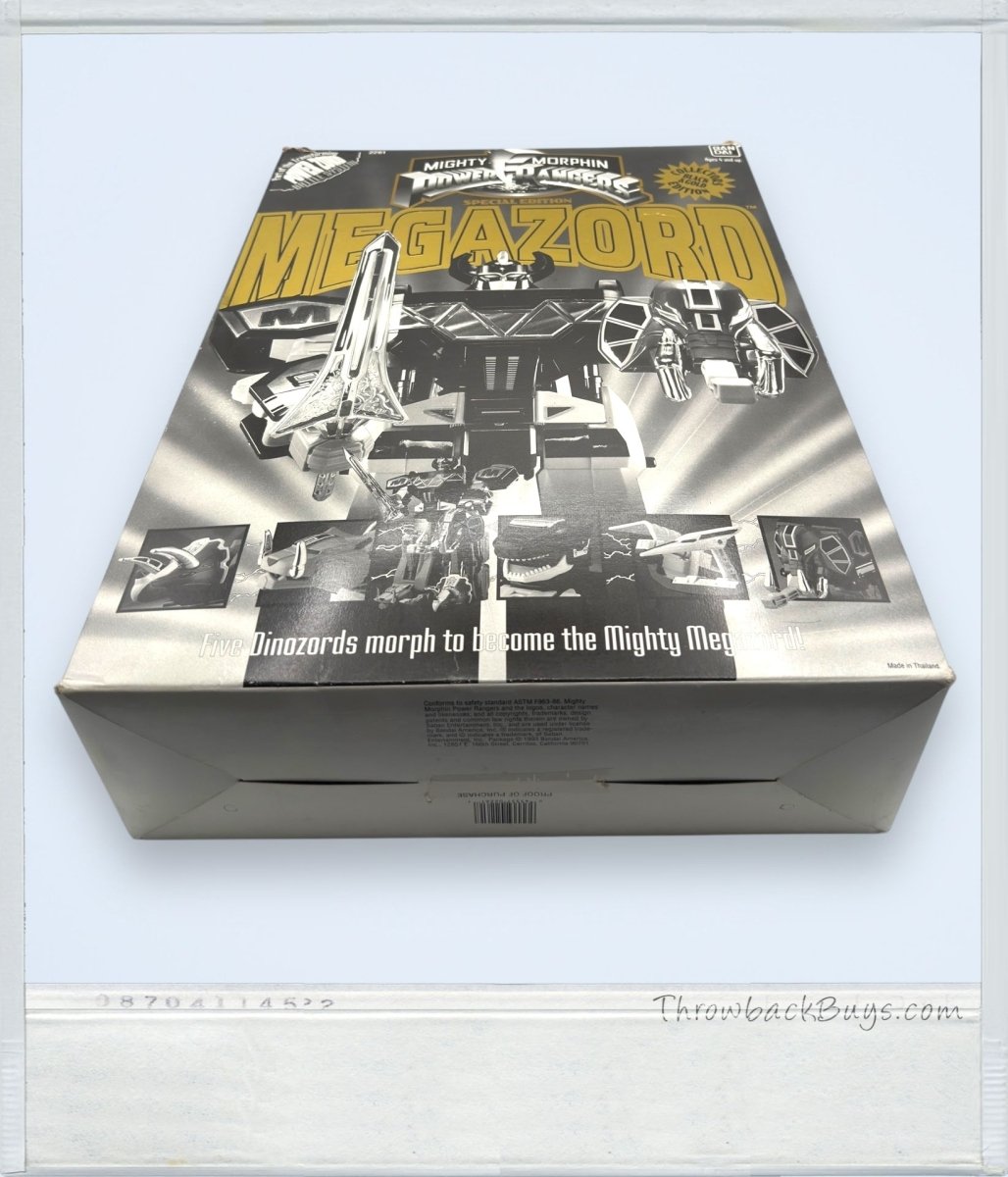 1993 - Bandai Mighty Morphin Power Rangers MEGAZORD: Collector's Black & Gold Edition - RARE - Collectible Toys - ThrowbackBuys - ThrowbackBuys