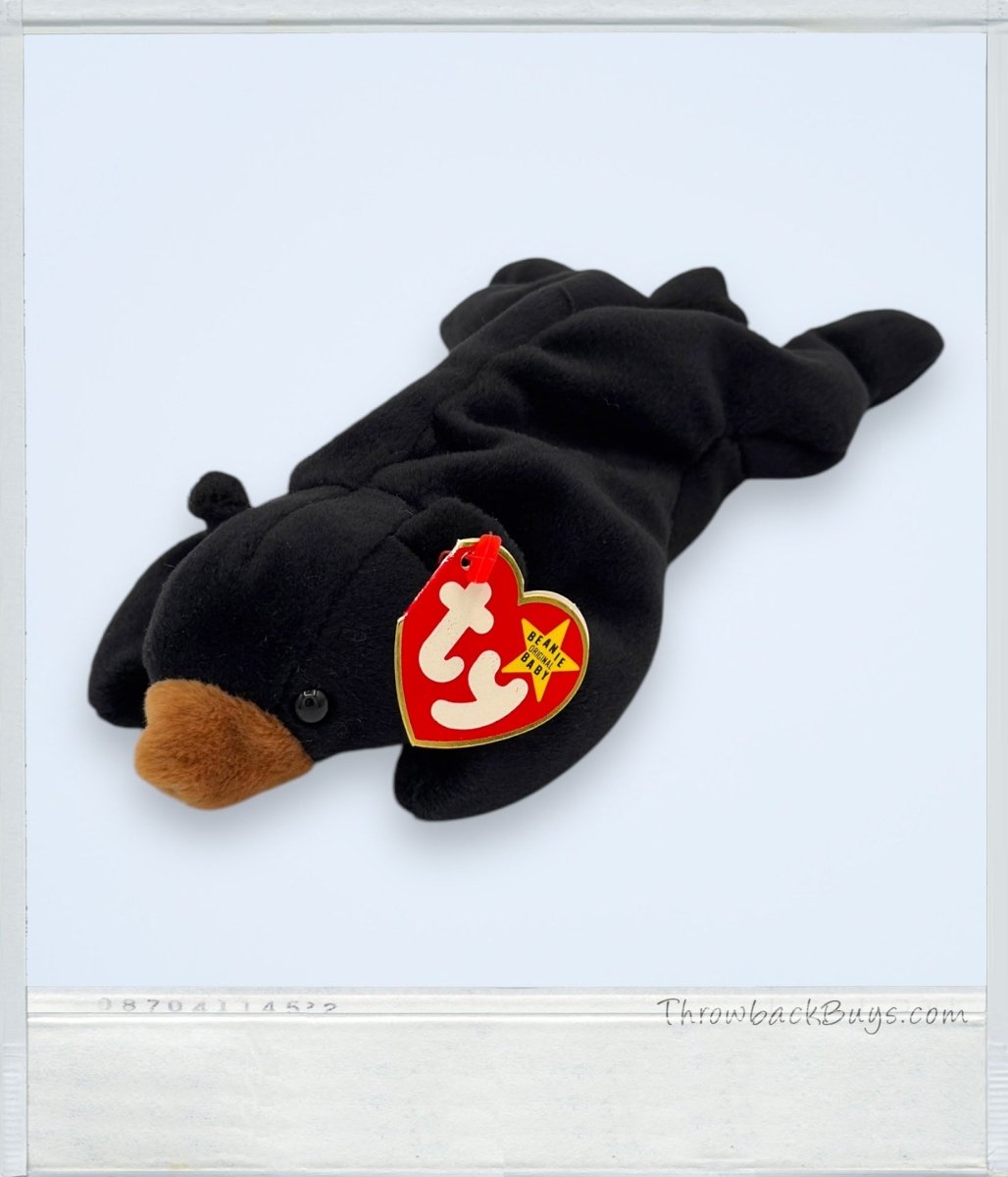 1993 - Beanie Babies Collection: Blackie w/PVC Pellets - Collectible Toys - ThrowbackBuys - ThrowbackBuys