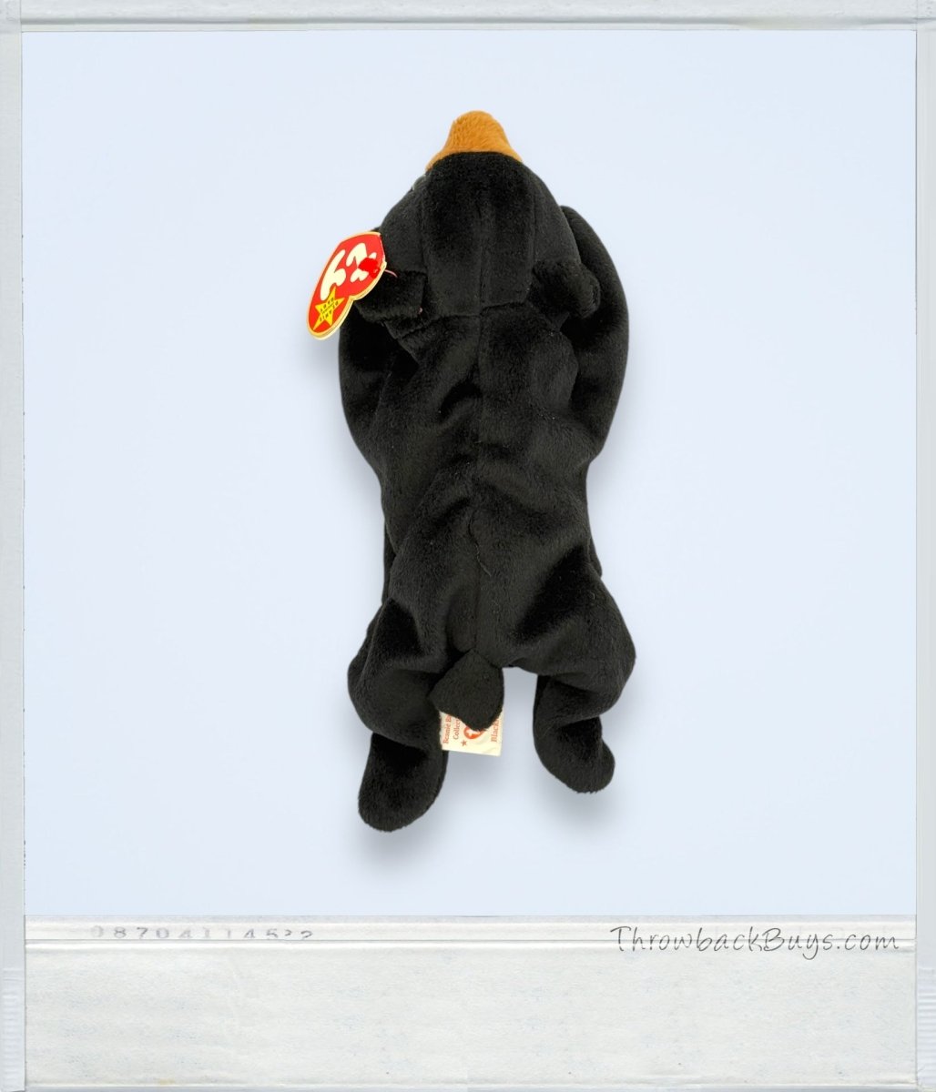 1993 - Beanie Babies Collection: Blackie w/PVC Pellets - Collectible Toys - ThrowbackBuys - ThrowbackBuys