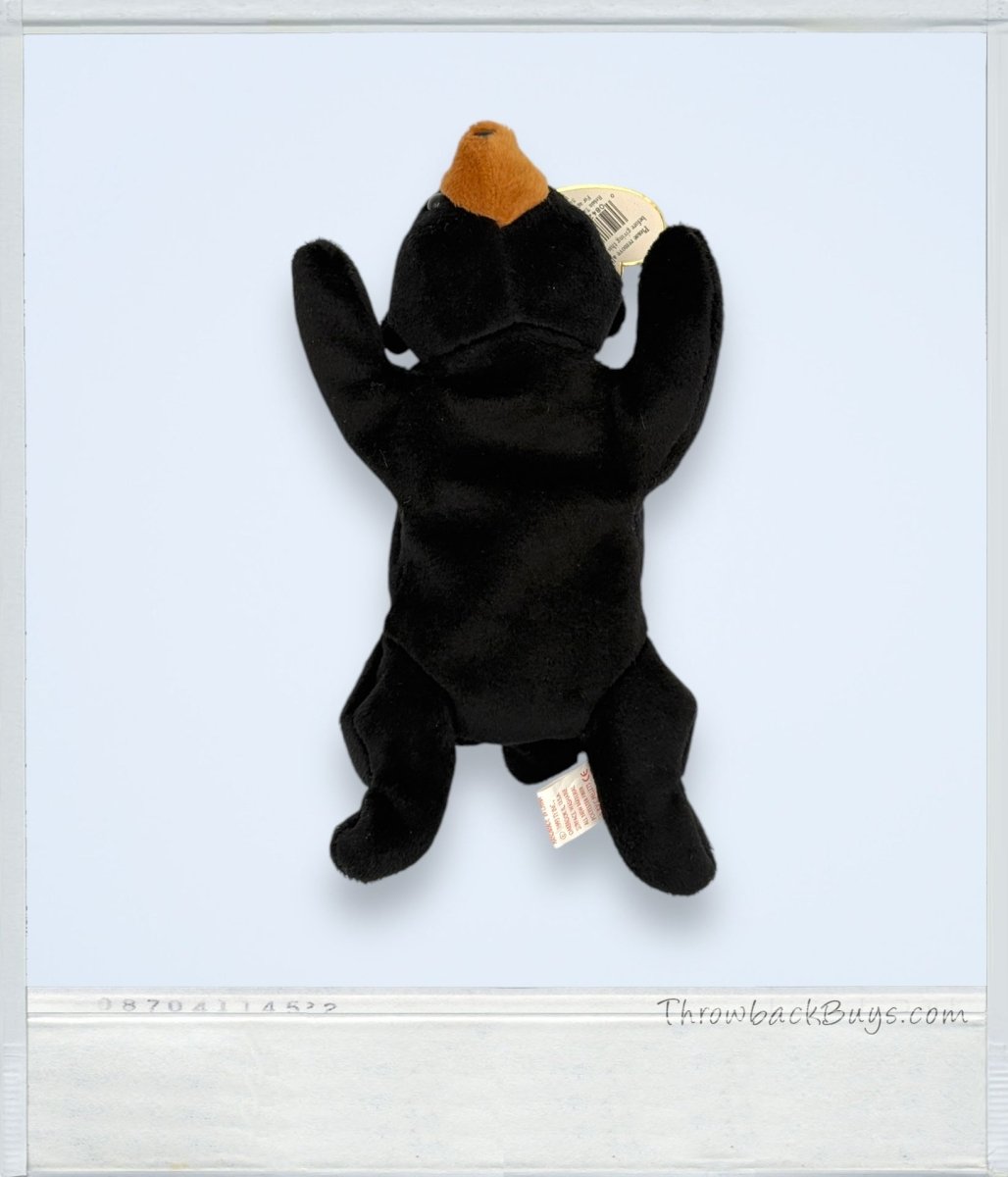 1993 - Beanie Babies Collection: Blackie w/PVC Pellets - Collectible Toys - ThrowbackBuys - ThrowbackBuys