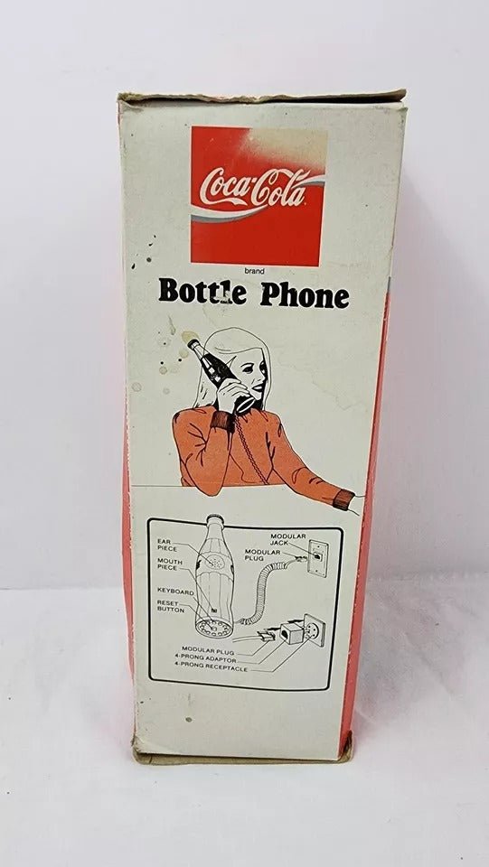 1993 - Coca - Cola Bottle Phone w/ Box - Corded Phones - ThrowbackBuys - ResellerDoor
