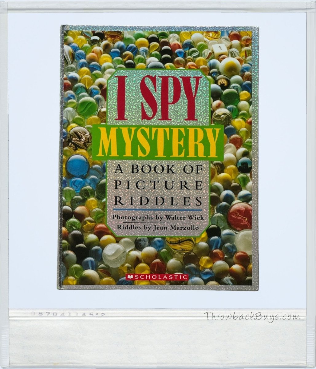 1993 - I Spy Mystery: A Book of Picture Riddles by Jean Marzollo & Walter Wick - Books - ThrowbackBuys - ThrowbackBuys