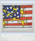 1993 - Keith Haring American Music Festival NYC Glass/Wood Framed Ballet Poster 21.5" x 20.5"