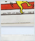 1993 - Keith Haring American Music Festival NYC Glass/Wood Framed Ballet Poster 21.5" x 20.5"