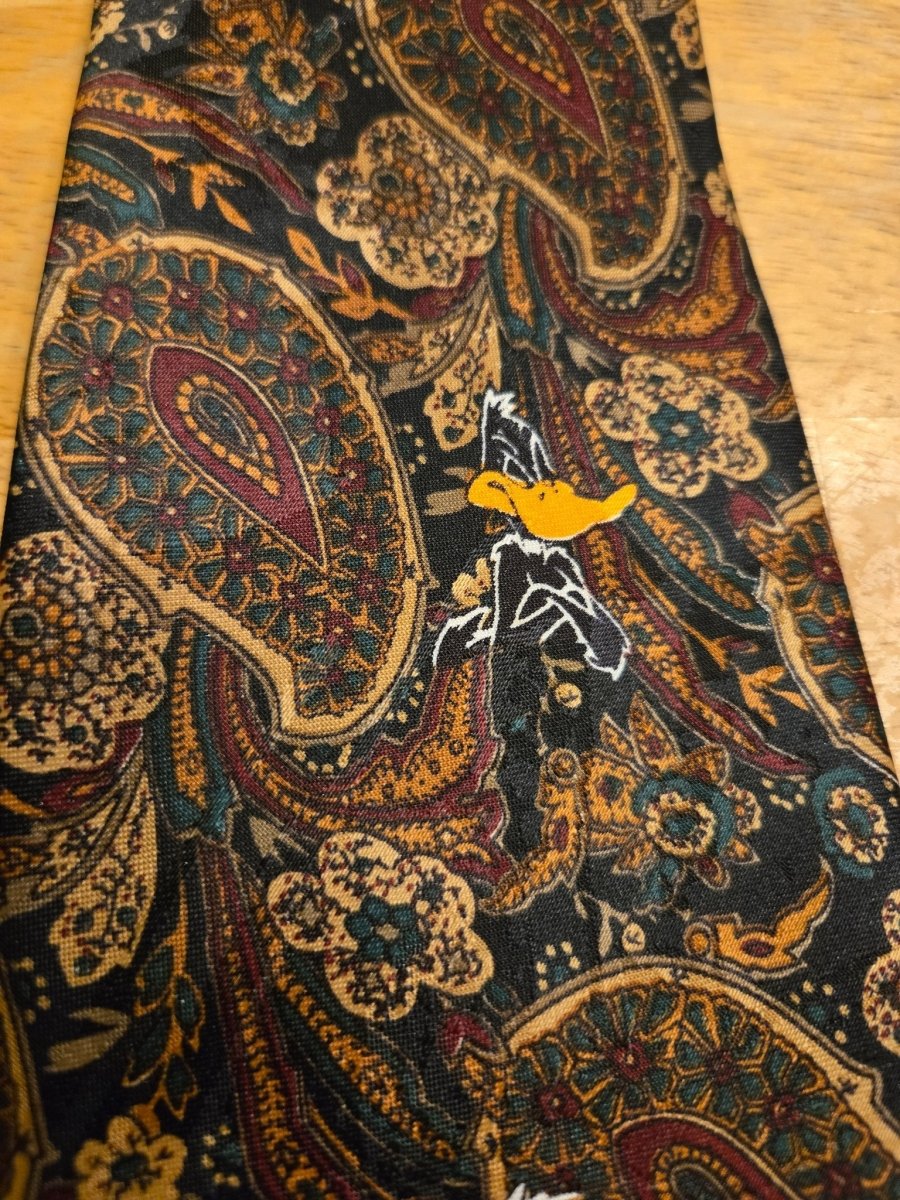 1993 Looney Tunes Mania Tie - Accessories - ThrowbackBuys - Eclecticcherryreseller