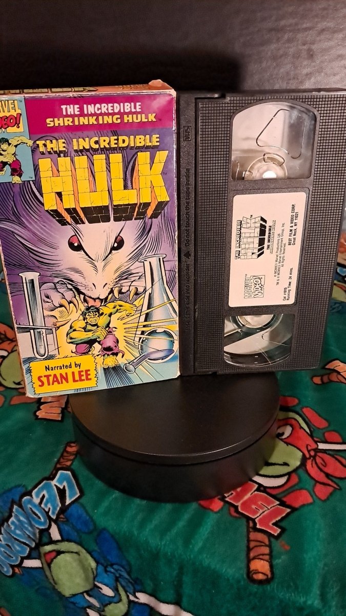 1993 – Marvel Video: The Incredible Hulk The Incredible Shrinking Hulk Vol. 2 VHS - VHS - ThrowbackBuys - Retrotoyz&gamez87