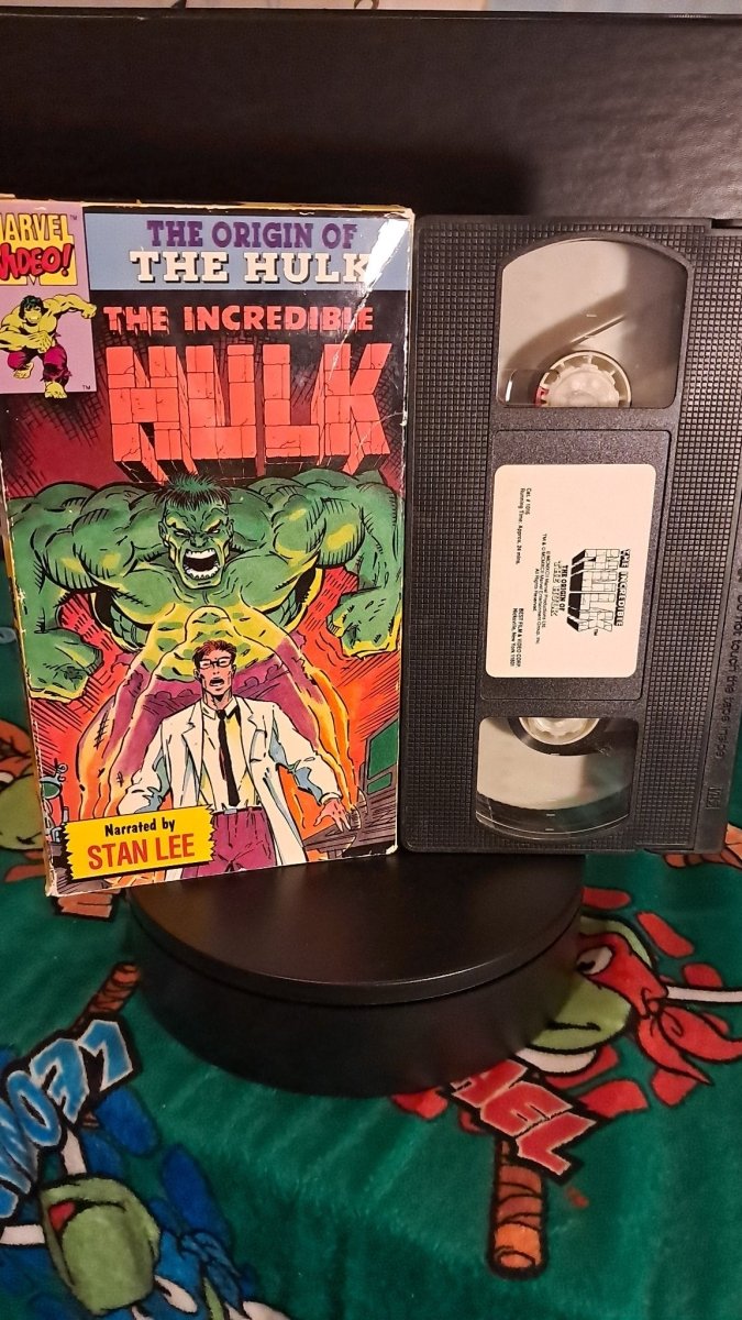 1993 – Marvel Video: The Incredible Hulk Vol. 3 VHS – Origin of the Hulk - VHS - ThrowbackBuys - Retrotoyz&gamez87