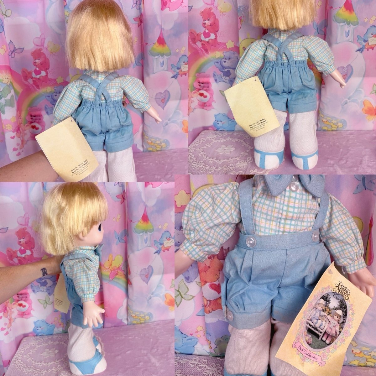 1993 - Precious Moments Doll: “Colin” 17” Plush Toy - Dolls - ThrowbackBuys - Starbunnyvintage