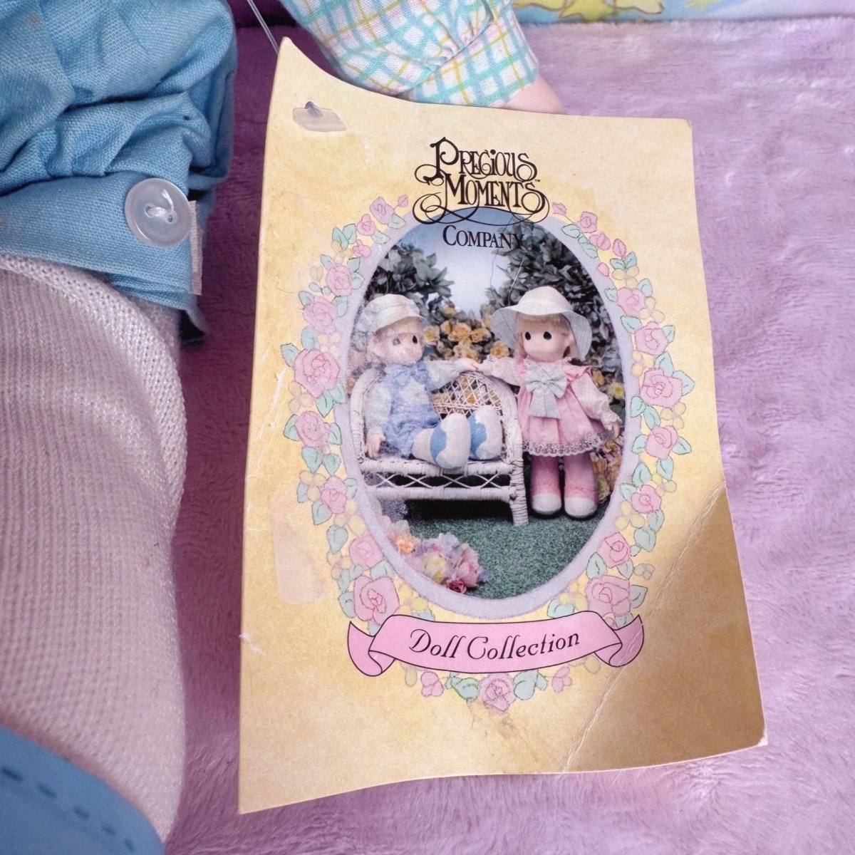 1993 - Precious Moments Doll: “Colin” 17” Plush Toy - Dolls - ThrowbackBuys - Starbunnyvintage