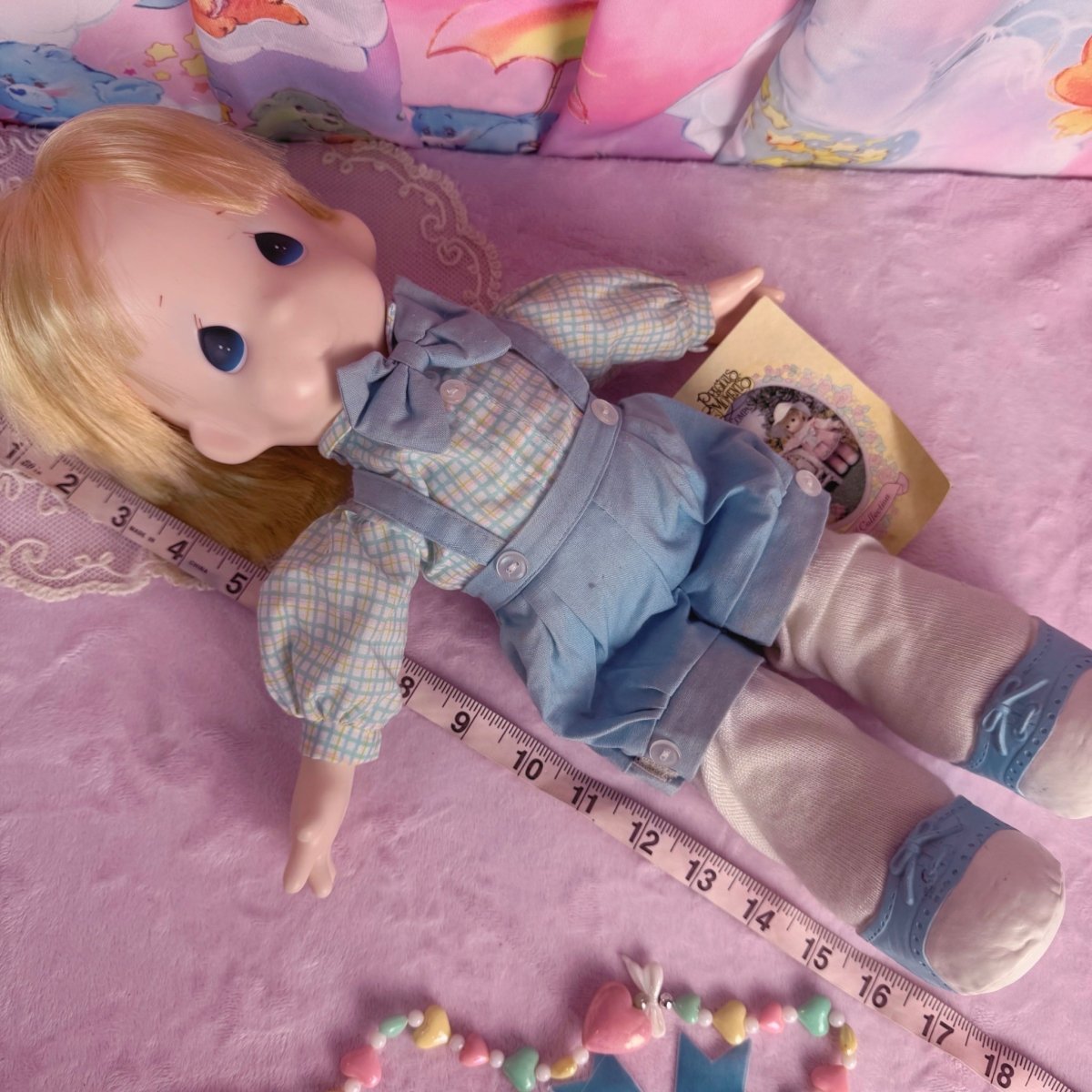 1993 - Precious Moments Doll: “Colin” 17” Plush Toy - Dolls - ThrowbackBuys - Starbunnyvintage