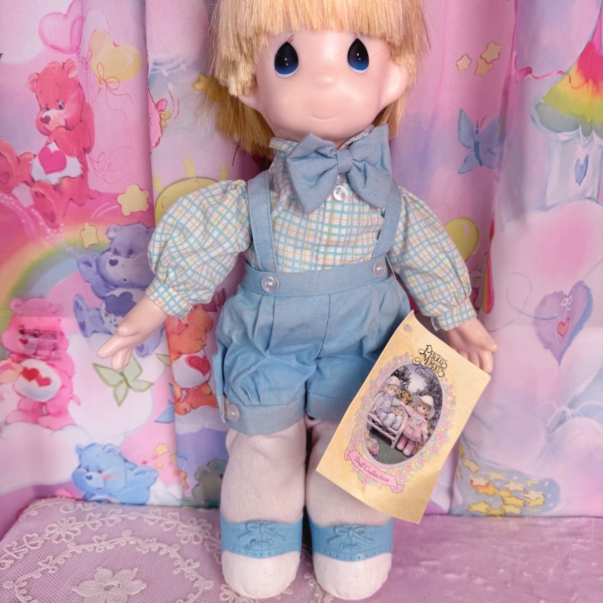 1993 - Precious Moments Doll: “Colin” 17” Plush Toy - Dolls - ThrowbackBuys - Starbunnyvintage