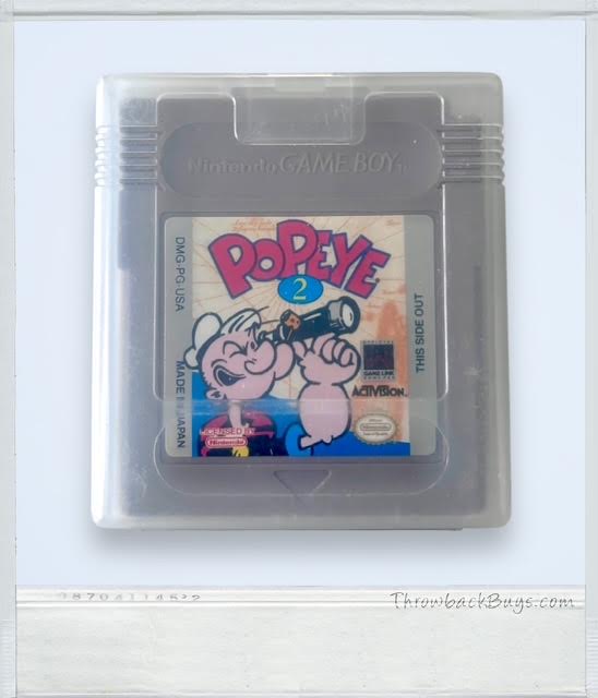1993 - RARE Nintendo Gameboy Popeye 2 Game Cartridge - Video Games - ThrowbackBuys - ThrowbackBuys