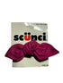 1993 – Scünci: Pink Leather Bow Hair Accessory - Accessories - ThrowbackBuys - Abunnysvintageco