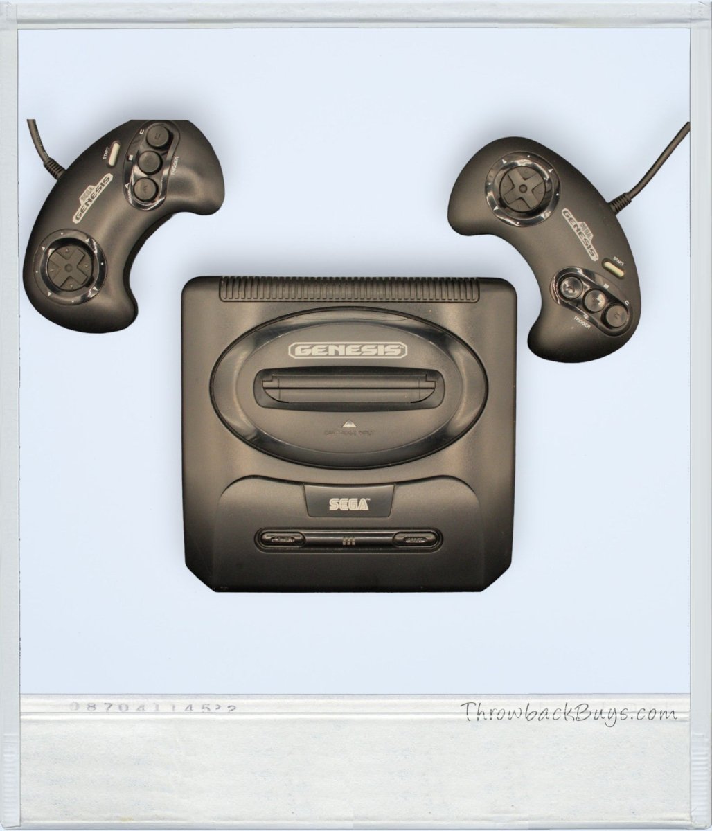 1993 - Sega Genesis - Model 2 w/Three Games - Home Game Consoles - ThrowbackBuys - ThrowbackBuys