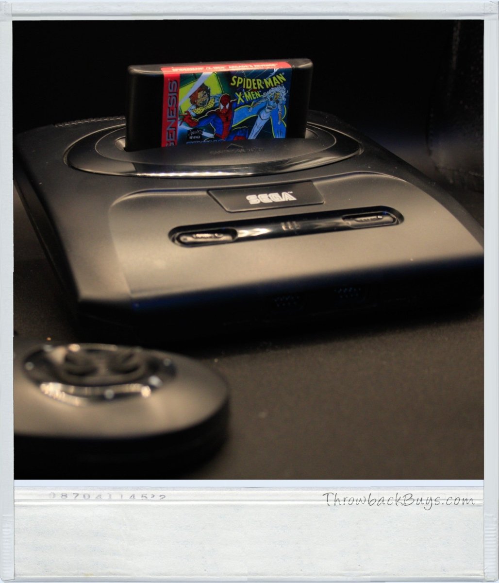 1993 - Sega Genesis - Model 2 w/Three Games - Home Game Consoles - ThrowbackBuys - ThrowbackBuys