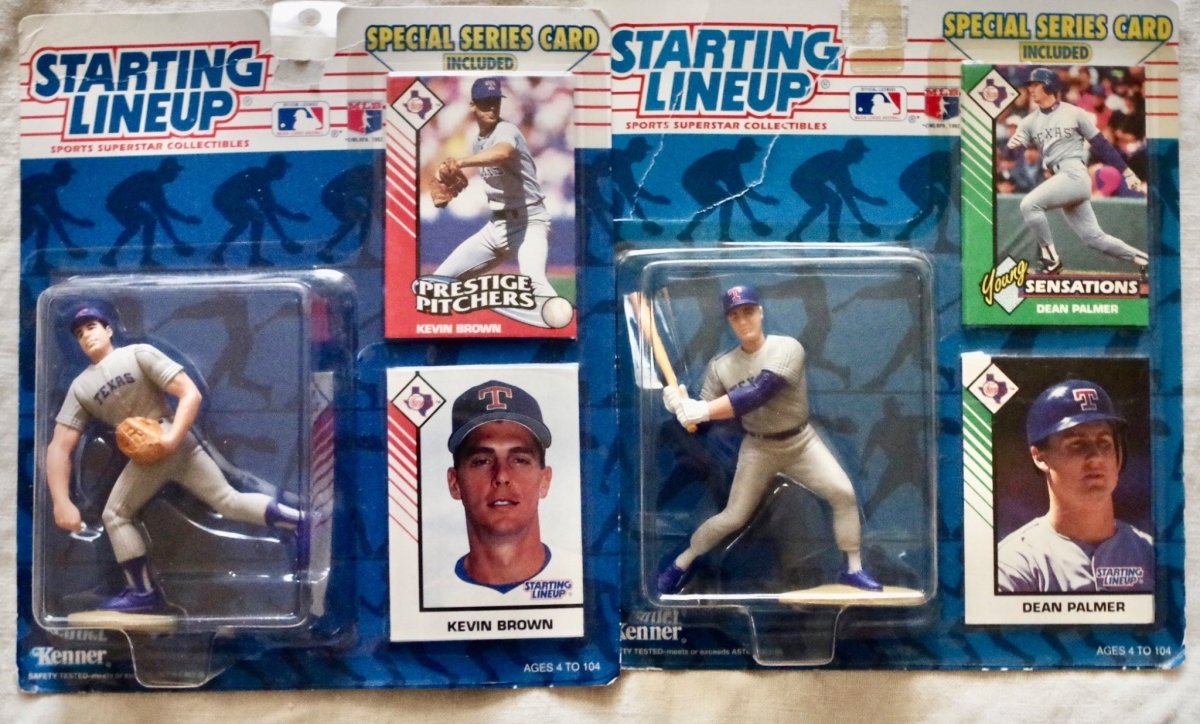 1993 Starting Lineup featuring players from Texas Rangers - Action Figures & Collectibles - ThrowbackBuys - Our Time Warp