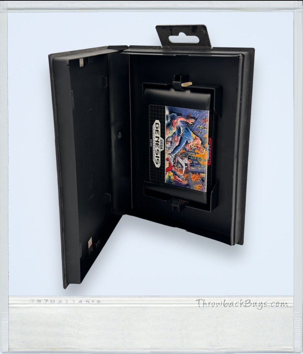 1993 - Streets of Rage Sega Genesis Game - RARE - Video Games - ThrowbackBuys - ThrowbackBuys