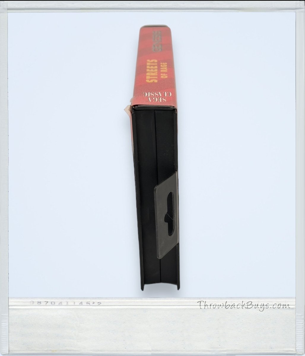 1993 - Streets of Rage Sega Genesis Game - RARE - Video Games - ThrowbackBuys - ThrowbackBuys