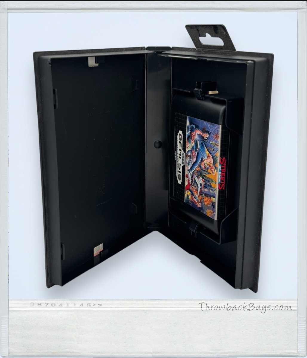 1993 - Streets of Rage Sega Genesis Game - RARE - Video Games - ThrowbackBuys - ThrowbackBuys