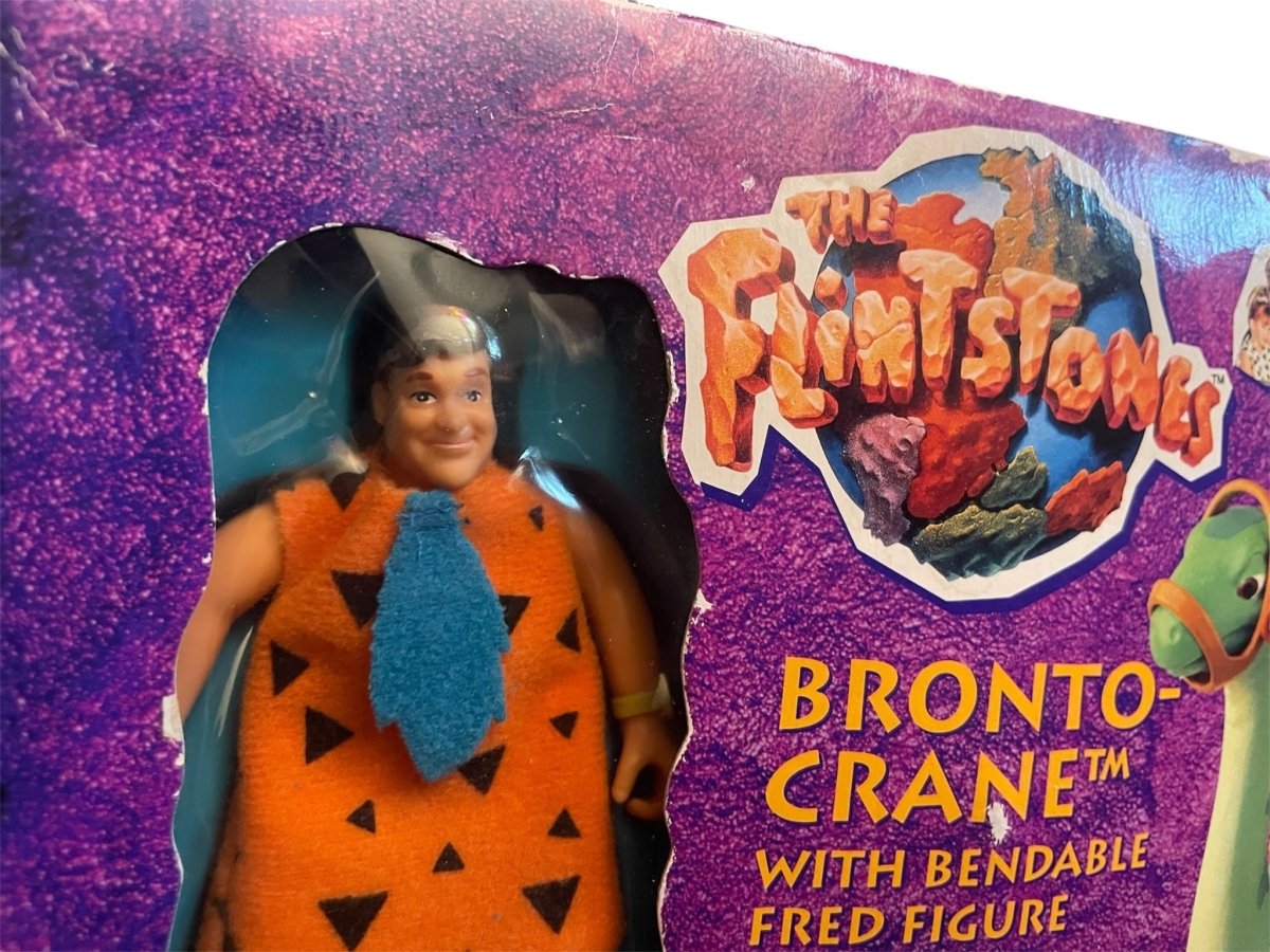 1993 The Flintstones Bronto Crane Toy - SEALED - Collectible Toys - ThrowbackBuys - Shiznit