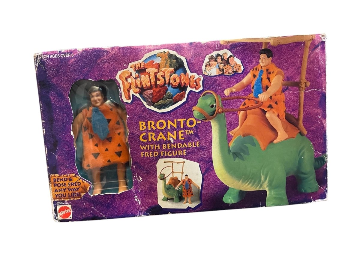 1993 The Flintstones Bronto Crane Toy - SEALED - Collectible Toys - ThrowbackBuys - Shiznit