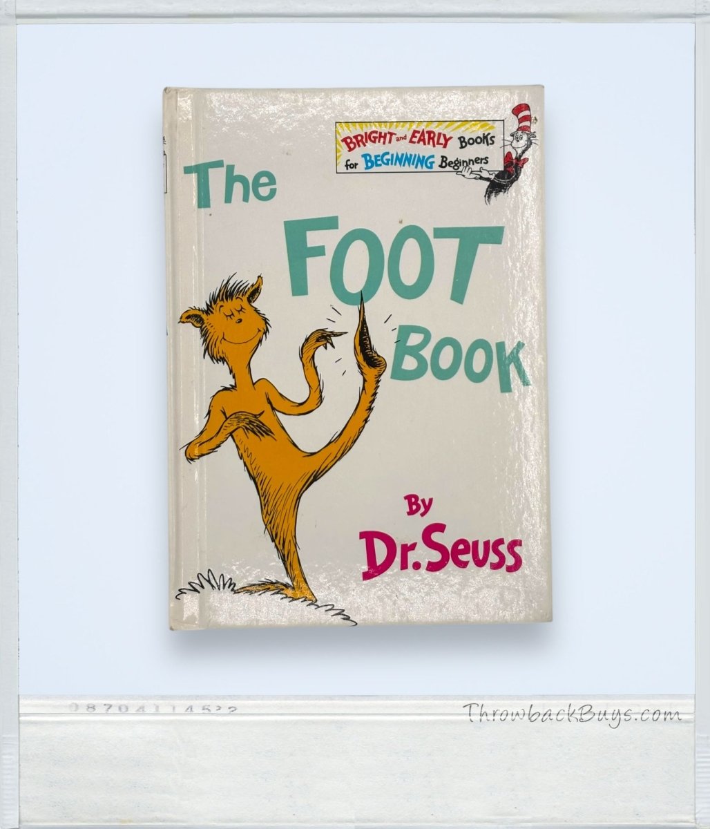 1993 - Vintage The Foot Book by Dr. Seuss, Hardcover - Books - ThrowbackBuys - ThrowbackBuys