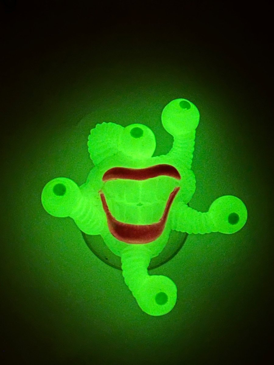 1993 – Wendy's: GLO Ahead Sucker Figurine Kids' Meal Toy - Action Figures & Collectibles - ThrowbackBuys - Abunnysvintageco