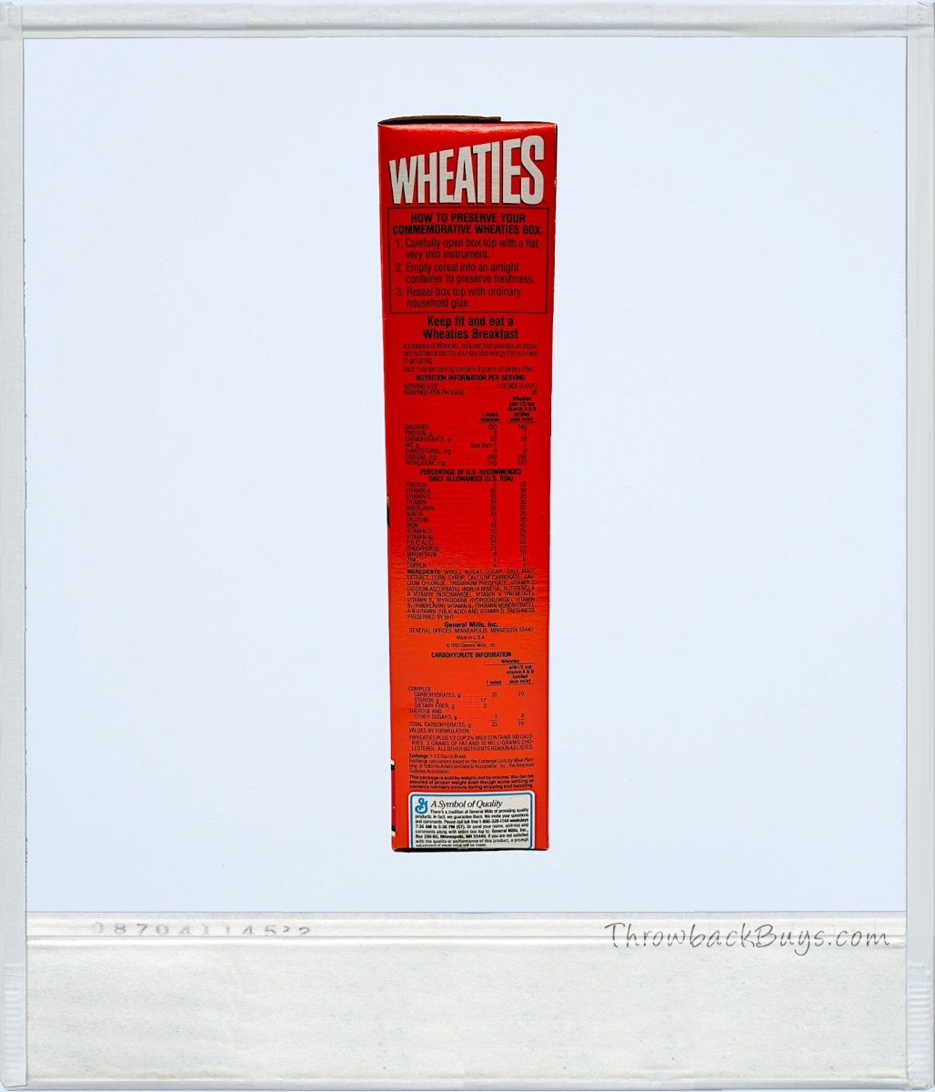1993 - Wheaties Box Chicago Bulls 3Peat Collector's Edition - SEALED - Sports Memorabilia - ThrowbackBuys - ThrowbackBuys