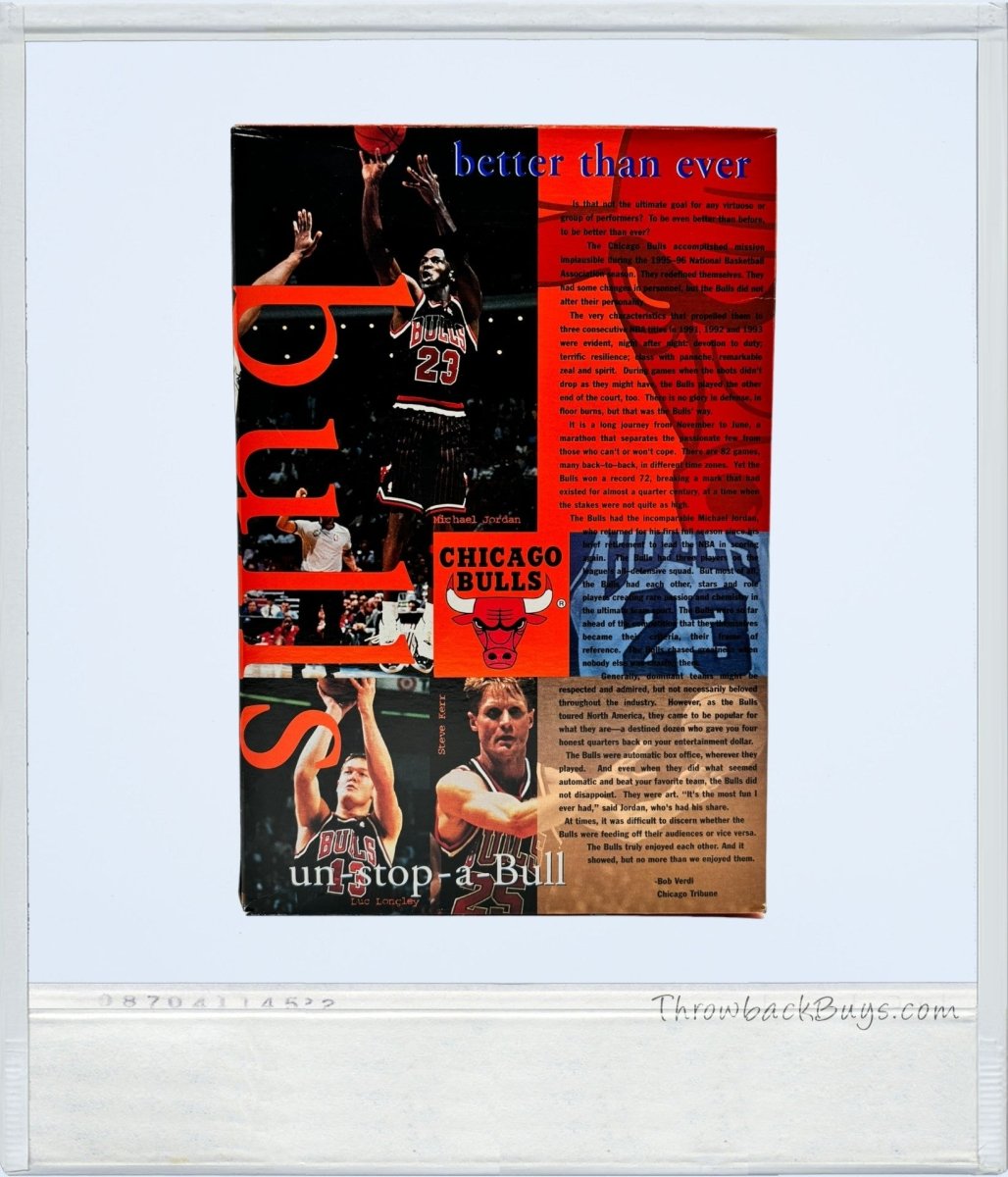 1993 - Wheaties Box Chicago Bulls Michael Jordan World Champions - SEALED - Sports Memorabilia - ThrowbackBuys - ThrowbackBuys