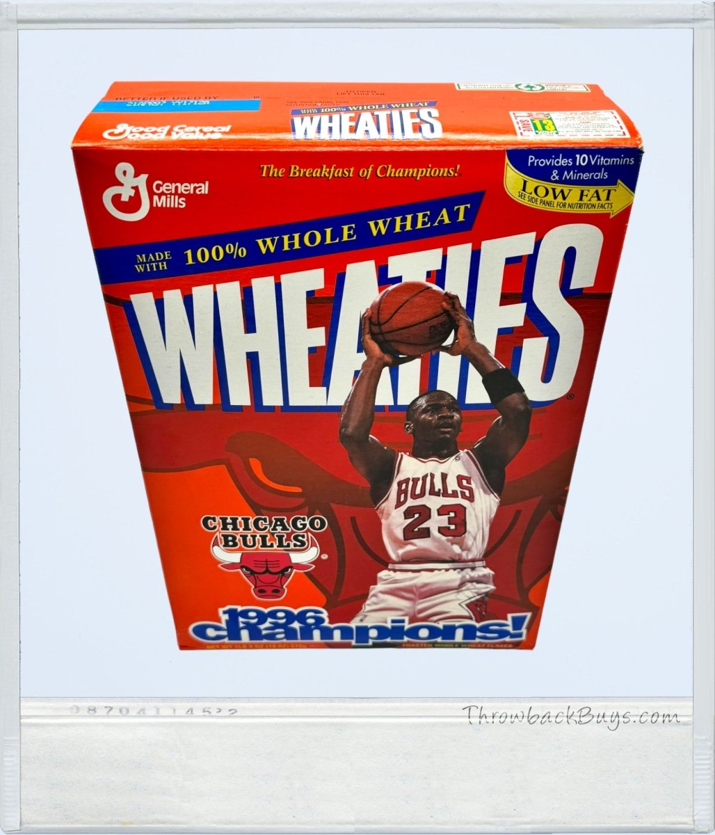 1993 - Wheaties Box Chicago Bulls Michael Jordan World Champions - SEALED - Sports Memorabilia - ThrowbackBuys - ThrowbackBuys