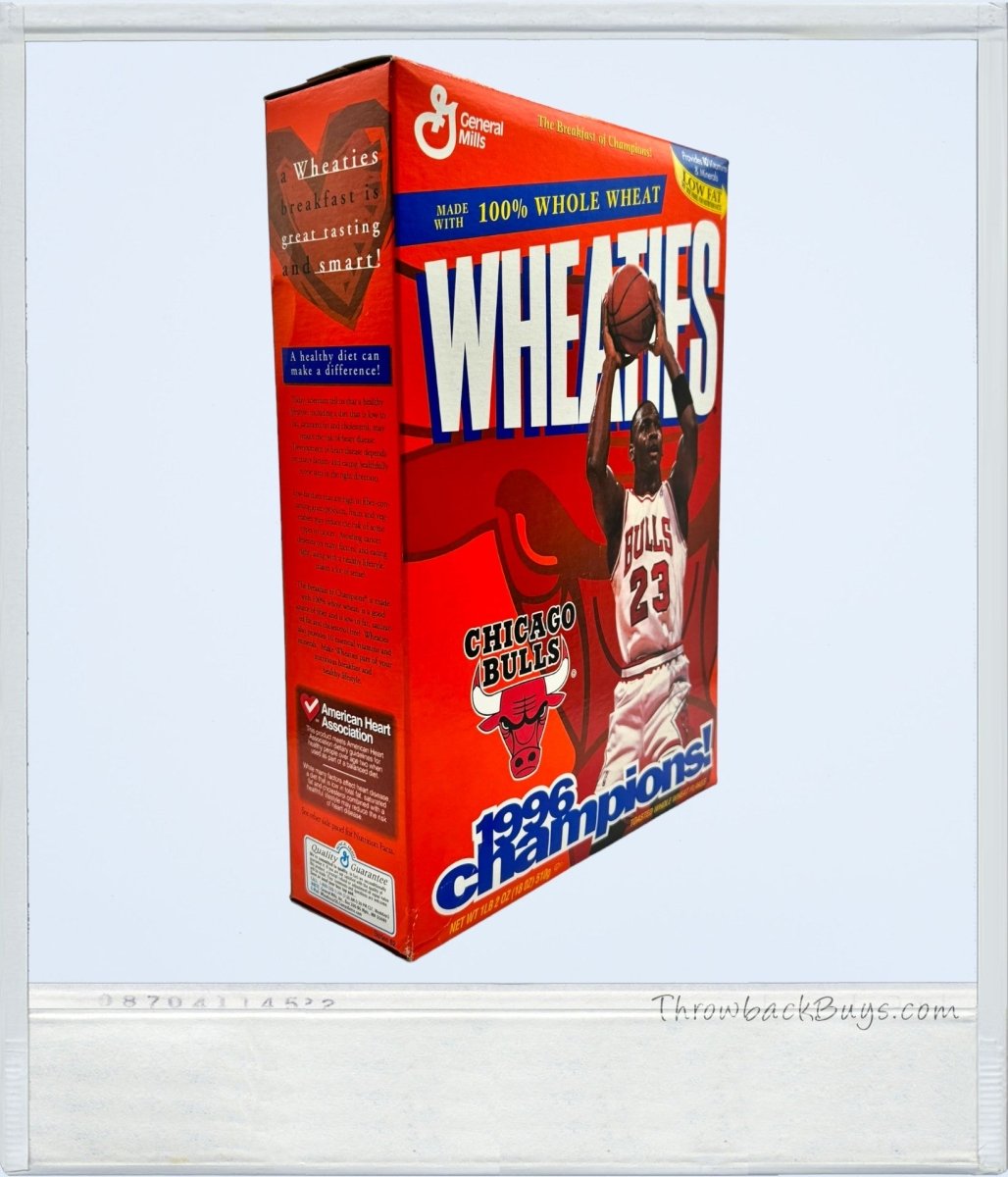 1993 - Wheaties Box Chicago Bulls Michael Jordan World Champions - SEALED - Sports Memorabilia - ThrowbackBuys - ThrowbackBuys