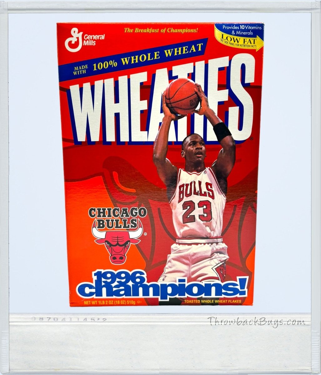 1993 - Wheaties Box Chicago Bulls Michael Jordan World Champions - SEALED - Sports Memorabilia - ThrowbackBuys - ThrowbackBuys