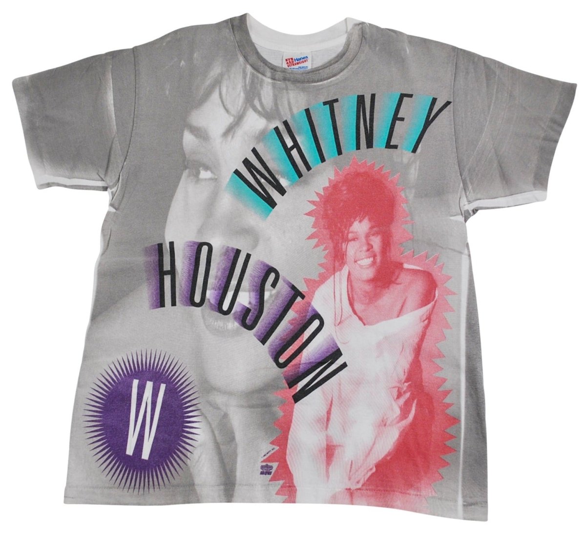 1993 - Whitney Houston: T-Shirt - Unisex Size Large - T-Shirts - ThrowbackBuys -Yesterday's Attic