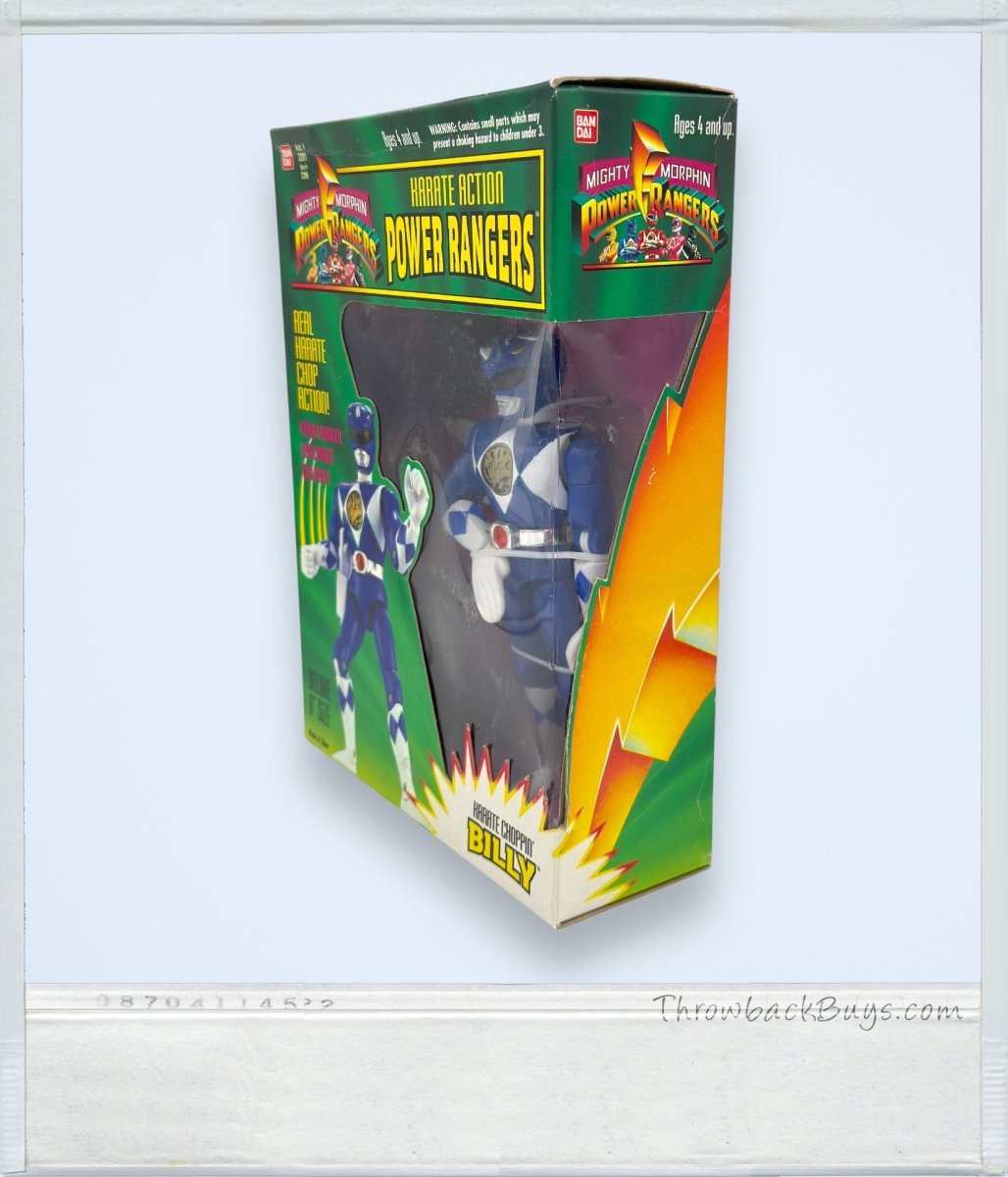 1994 - Bandai Mighty Morphin Power Rangers: Karate Choppin' Billy Blue Ranger - Collectible Toys - ThrowbackBuys - ThrowbackBuys