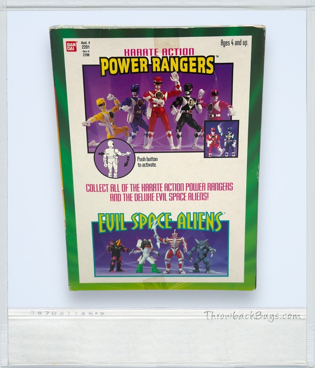 1994 - Bandai Mighty Morphin Power Rangers: Karate Choppin' Billy Blue Ranger - Collectible Toys - ThrowbackBuys - ThrowbackBuys
