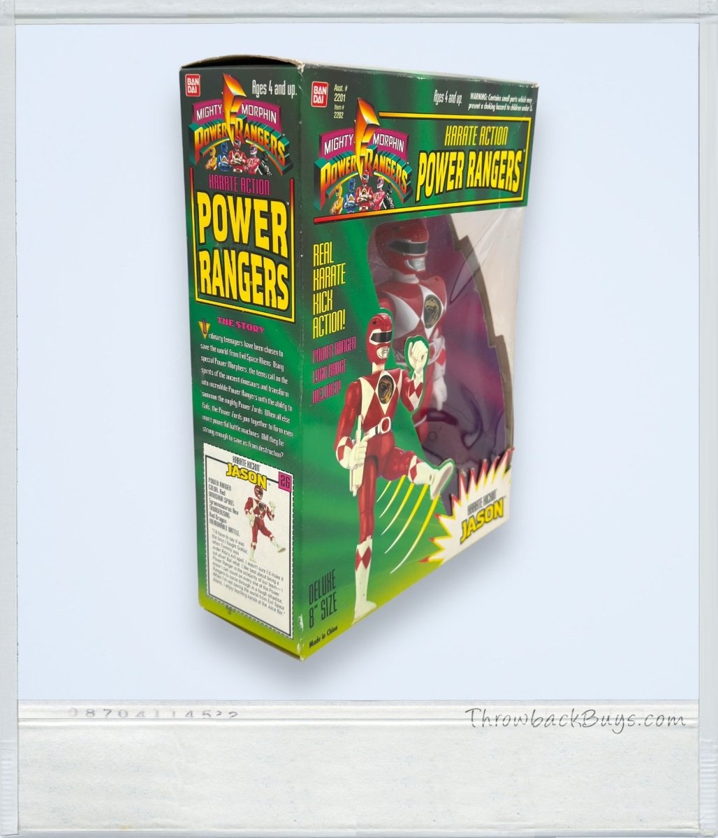 1994 - Bandai Mighty Morphin Power Rangers: Karate Choppin' Jason Red Ranger - Collectible Toys - ThrowbackBuys - ThrowbackBuys