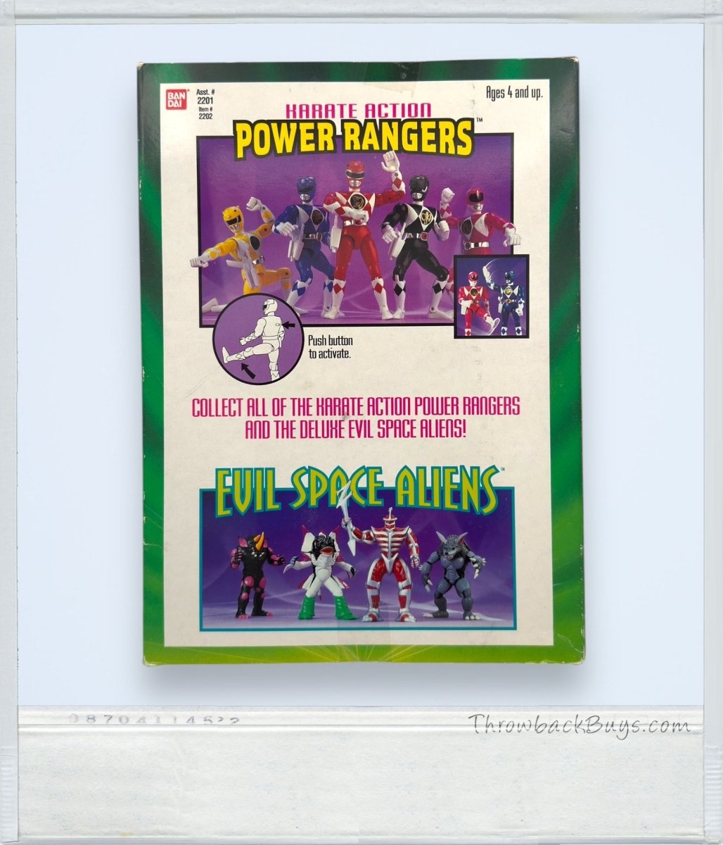 1994 - Bandai Mighty Morphin Power Rangers: Karate Choppin' Jason Red Ranger - Collectible Toys - ThrowbackBuys - ThrowbackBuys
