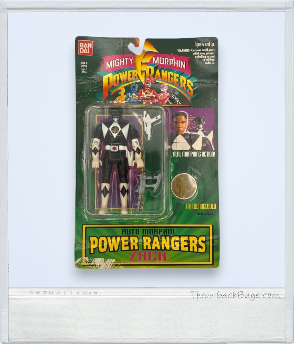 1994 Bandai Power Rangers - Black Ranger – ThrowbackBuys