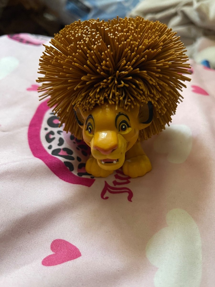 1994 - Disney/OddzOn The Lion King Simba Koosh Ball Figure - Action Figures & Collectibles - ThrowbackBuys -Furby Queen