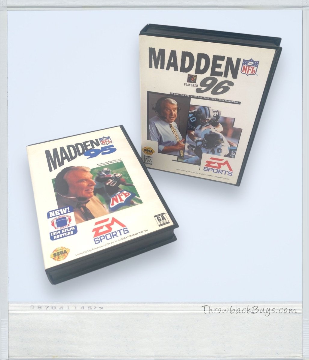 1994 - EA Sports: Madden '95 Sega Genesis Game - Video Games - ThrowbackBuys - ThrowbackBuys