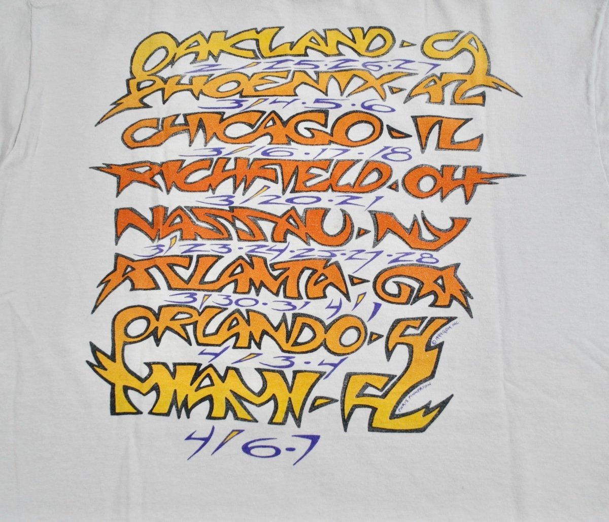 1994 - Liquid Blue: Grateful Dead Shirt - Large - T-Shirts - ThrowbackBuys -Yesterday's Attic