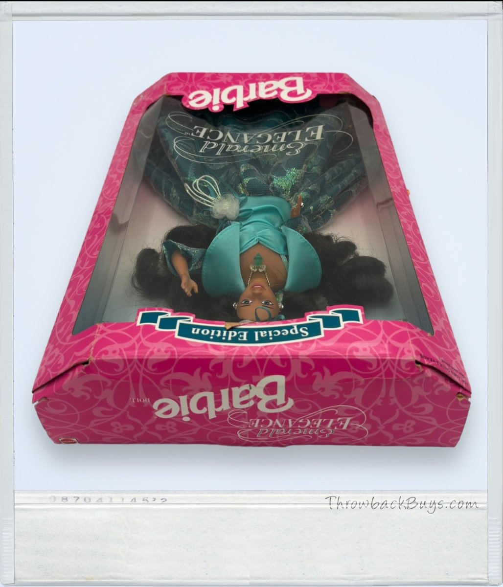 1994 - Mattel "Emerald Elegance" African American Barbie Special Edition - Dolls - ThrowbackBuys - ThrowbackBuys