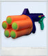 1994 - Nerf Ballzooka - 5 Balls - Blasters & Foam Play - ThrowbackBuys - ThrowbackBuys