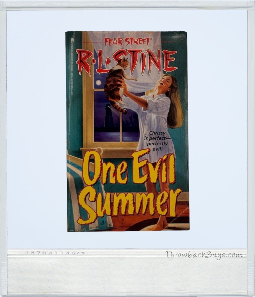 1994 - Pocket Books' Fear Street: One Evil Summer by R.L. Stine - Books - ThrowbackBuys - ThrowbackBuys