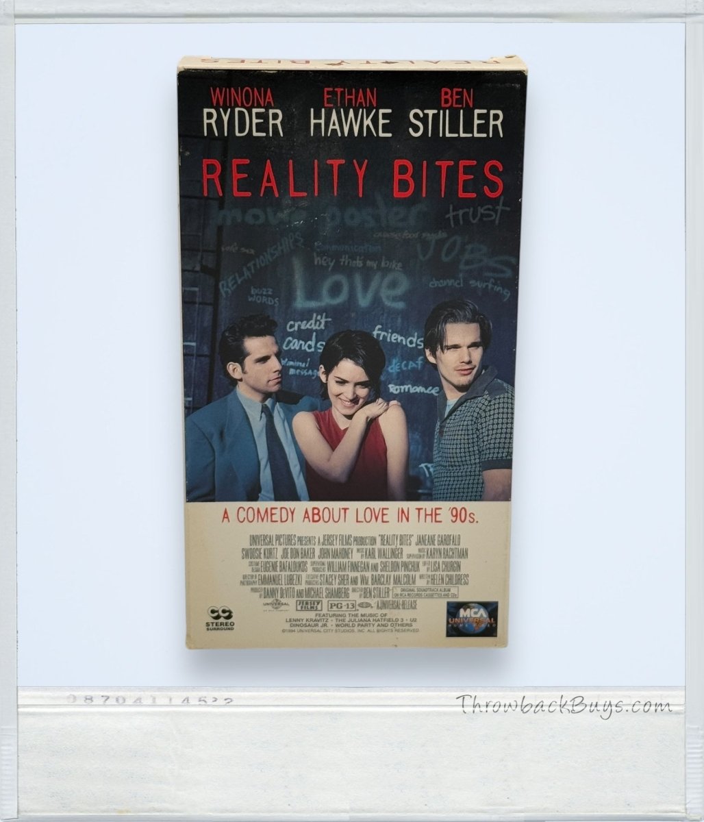1994 - Reality Bites VHS - VHS - ThrowbackBuys - ThrowbackBuys