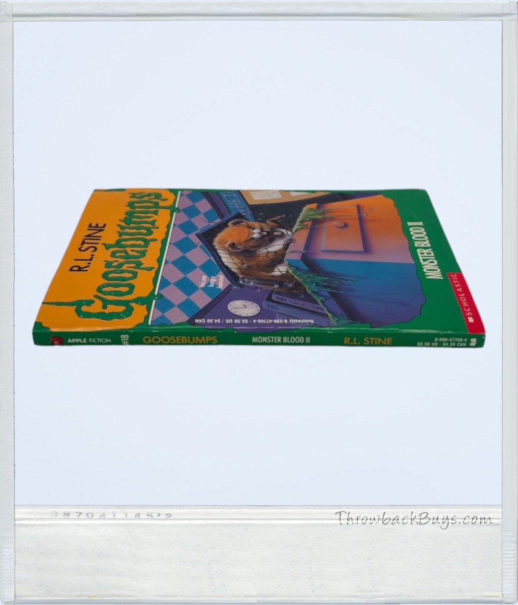 1994 - Scholastic's Goosebumps: Monster Blood 2 by R.L. Stine - Books - ThrowbackBuys - ThrowbackBuys