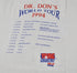 1994 - Yesterday's Attic: Dr. Don's World Tour Shirt - XL - T-Shirts - ThrowbackBuys -Yesterday's Attic